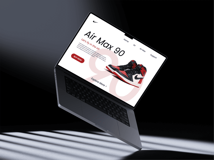 Stepping Up the Game with a Fresh UI/UX Design for Air Jordan