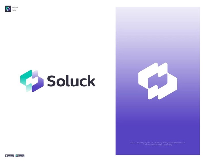 تصميم شعار (Soluck)  -  Pranding logo design (Soluck)