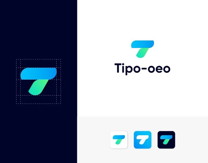 T Branding Identity Logo , Logo Design, Modern Logo