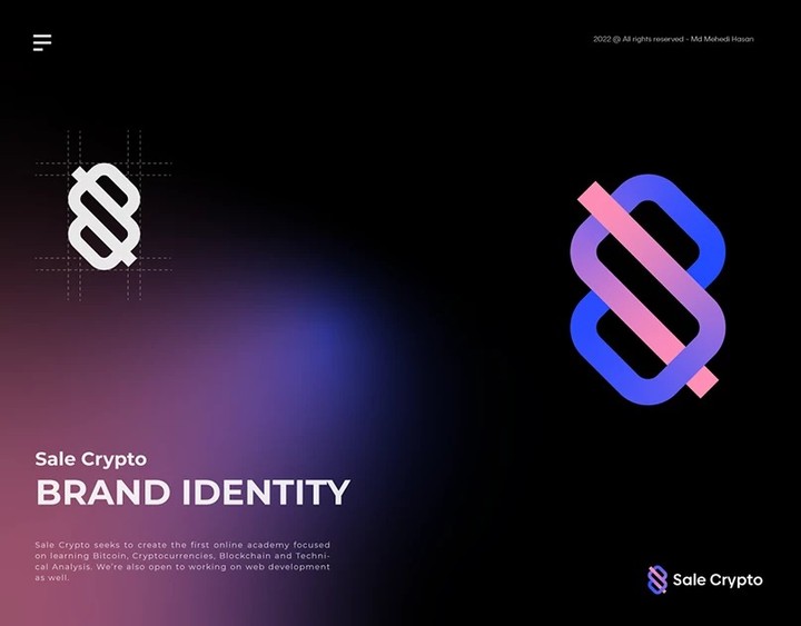 Crypto Logo - Brand Identity, Logo Design