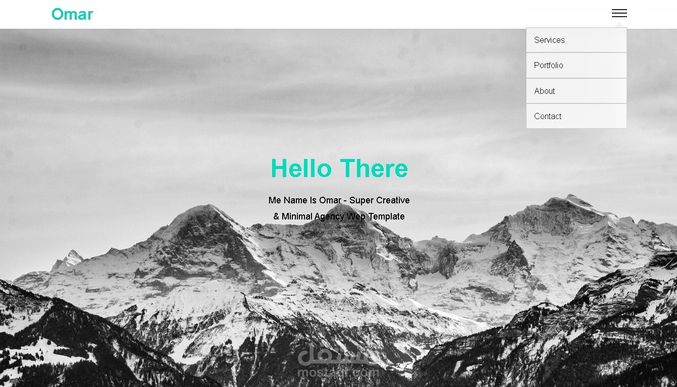 Landing page