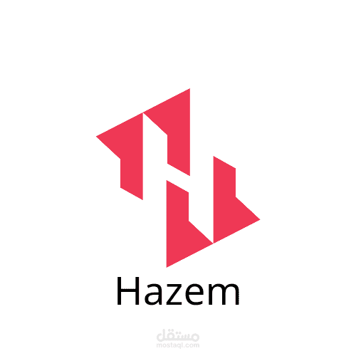 تصميم لوجو بإسمى Hazem