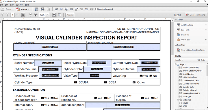 Converting scaned document into active PDF