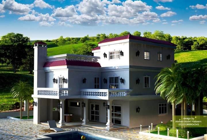 villa - exterior design