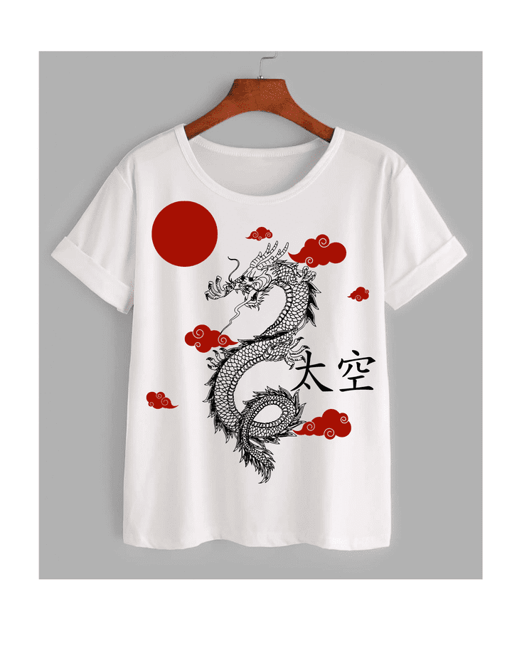 T-shirt  Dragon