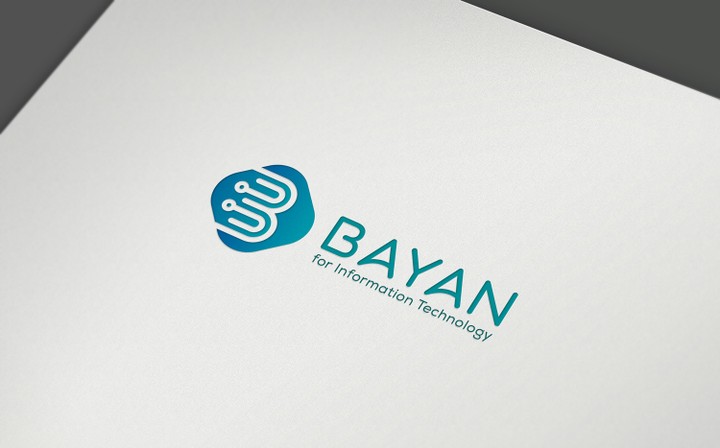 تصميم شعار وهوية لشركة Bayan