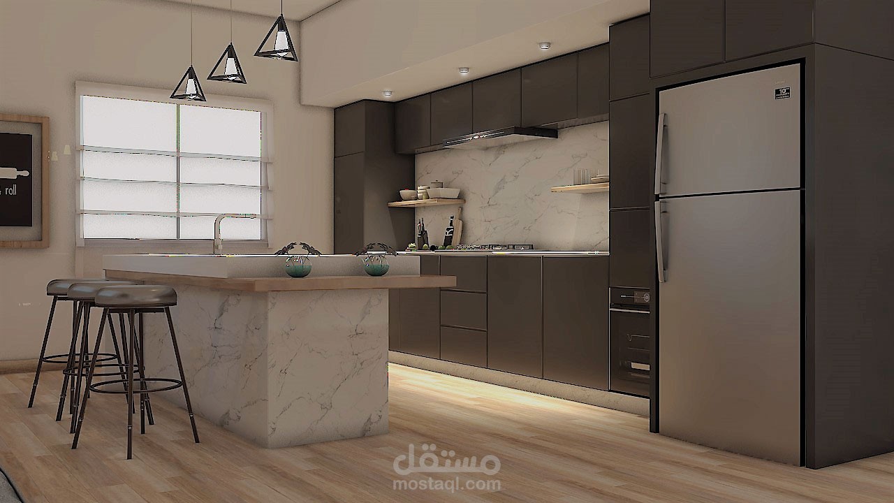 تصميم مطبخ