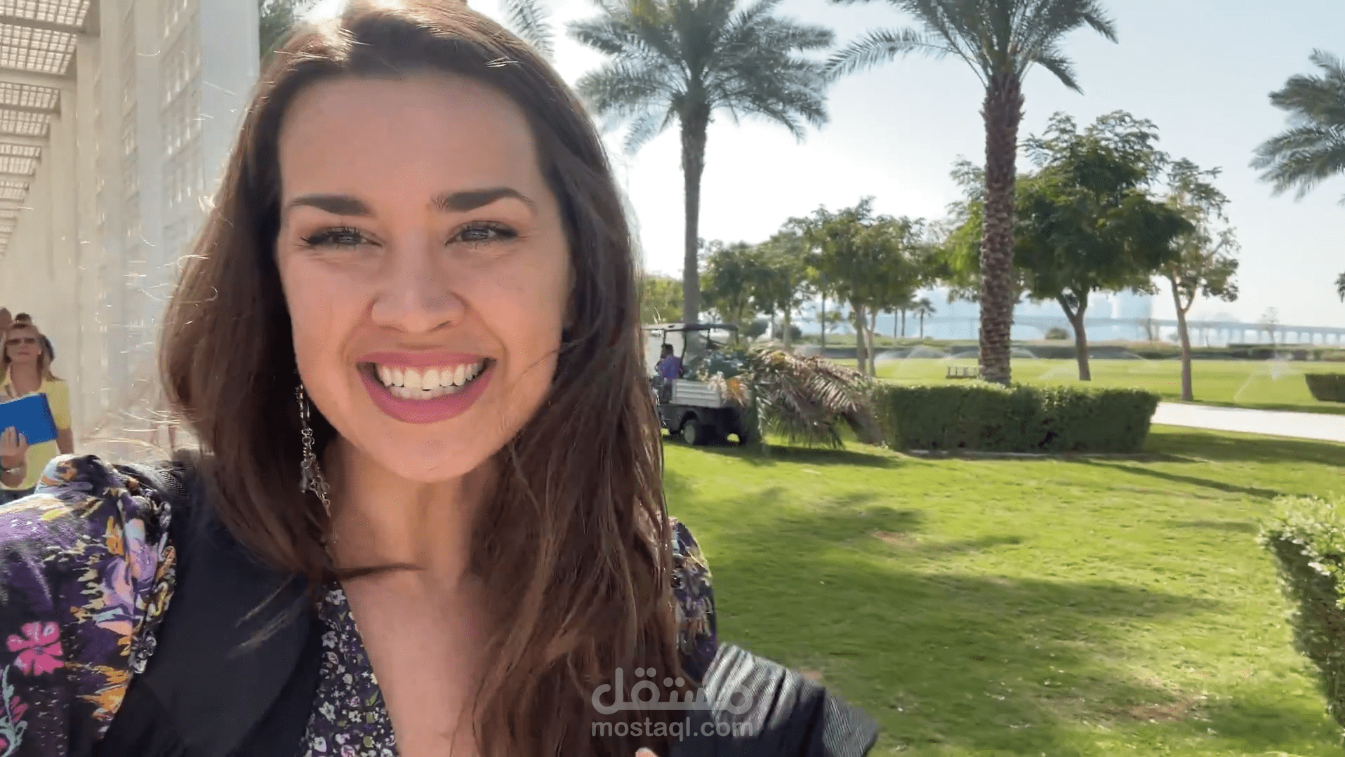مقطع صغير من vlog لقناة اجنبية