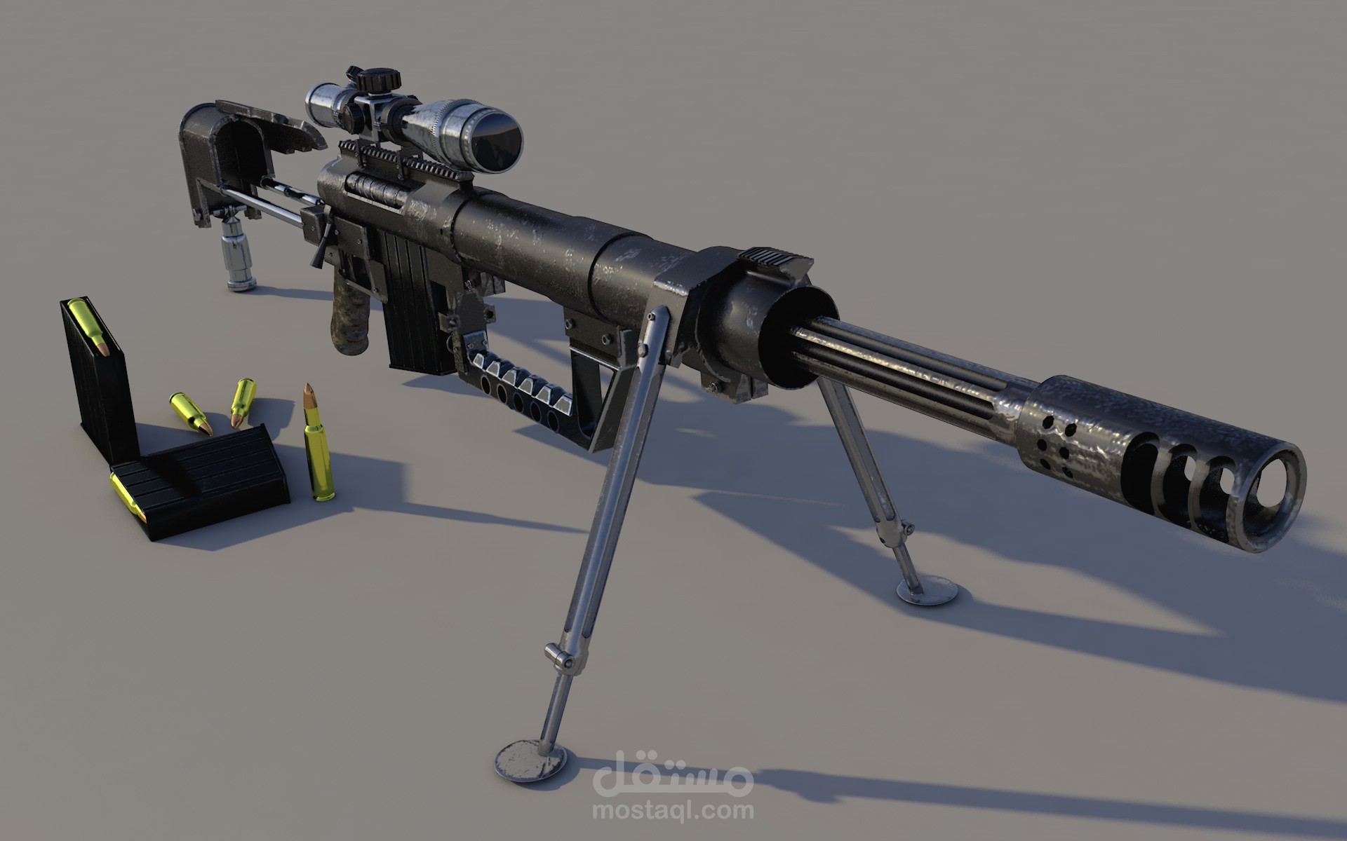 Sniper Rifle Model