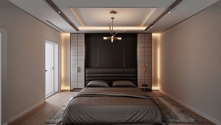 bedroom modern interior