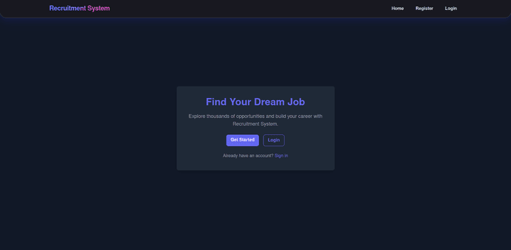 job requirment system