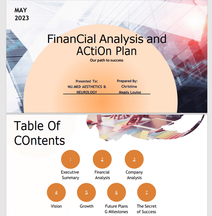 Full analysis & Action plan