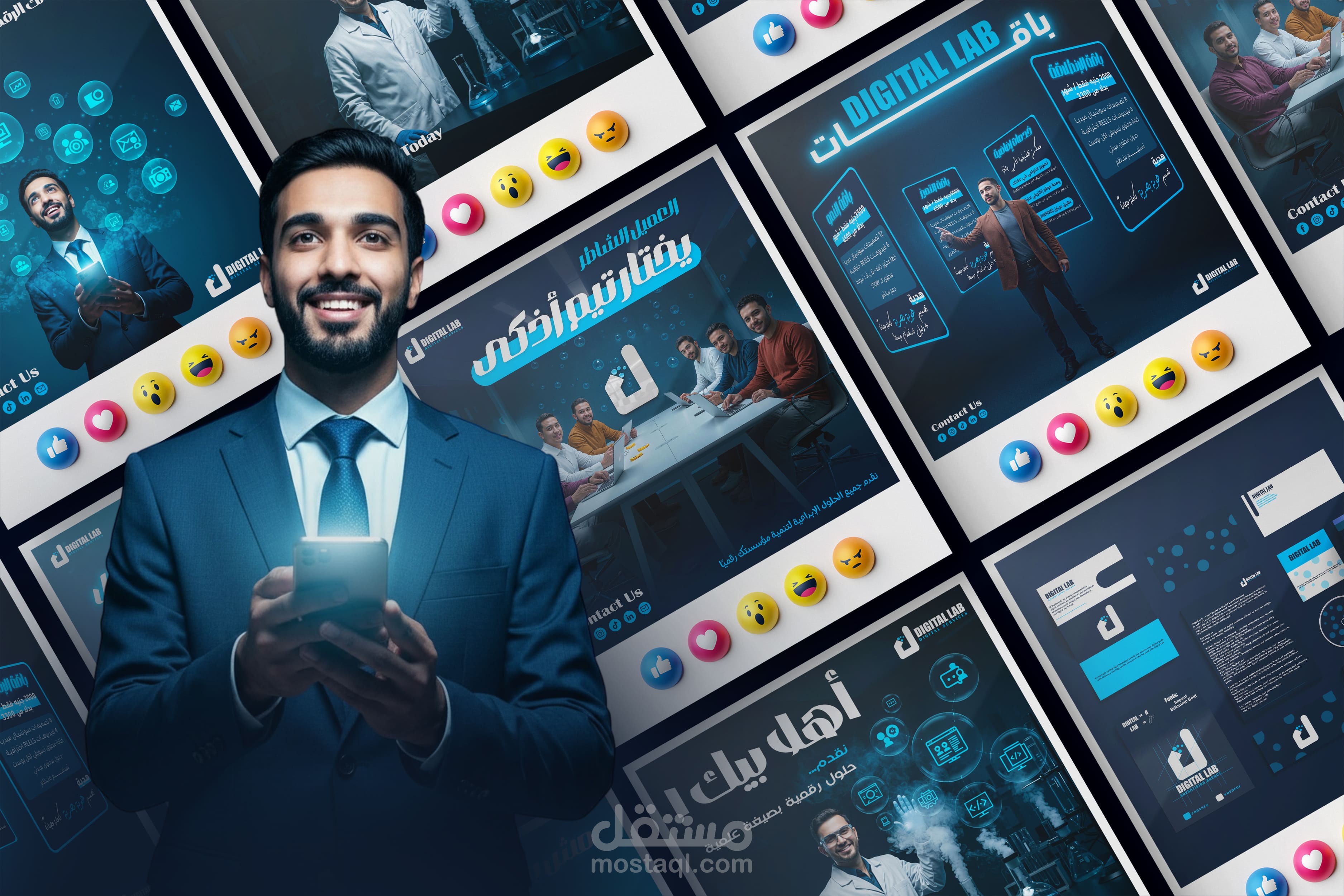 تصميمات السوشيال ميديا (Social Media Designs)
