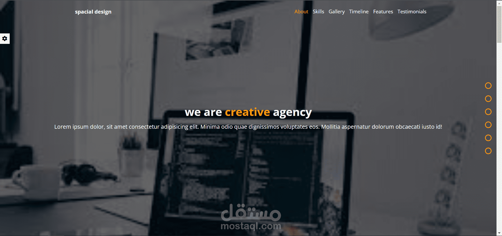 Company website design