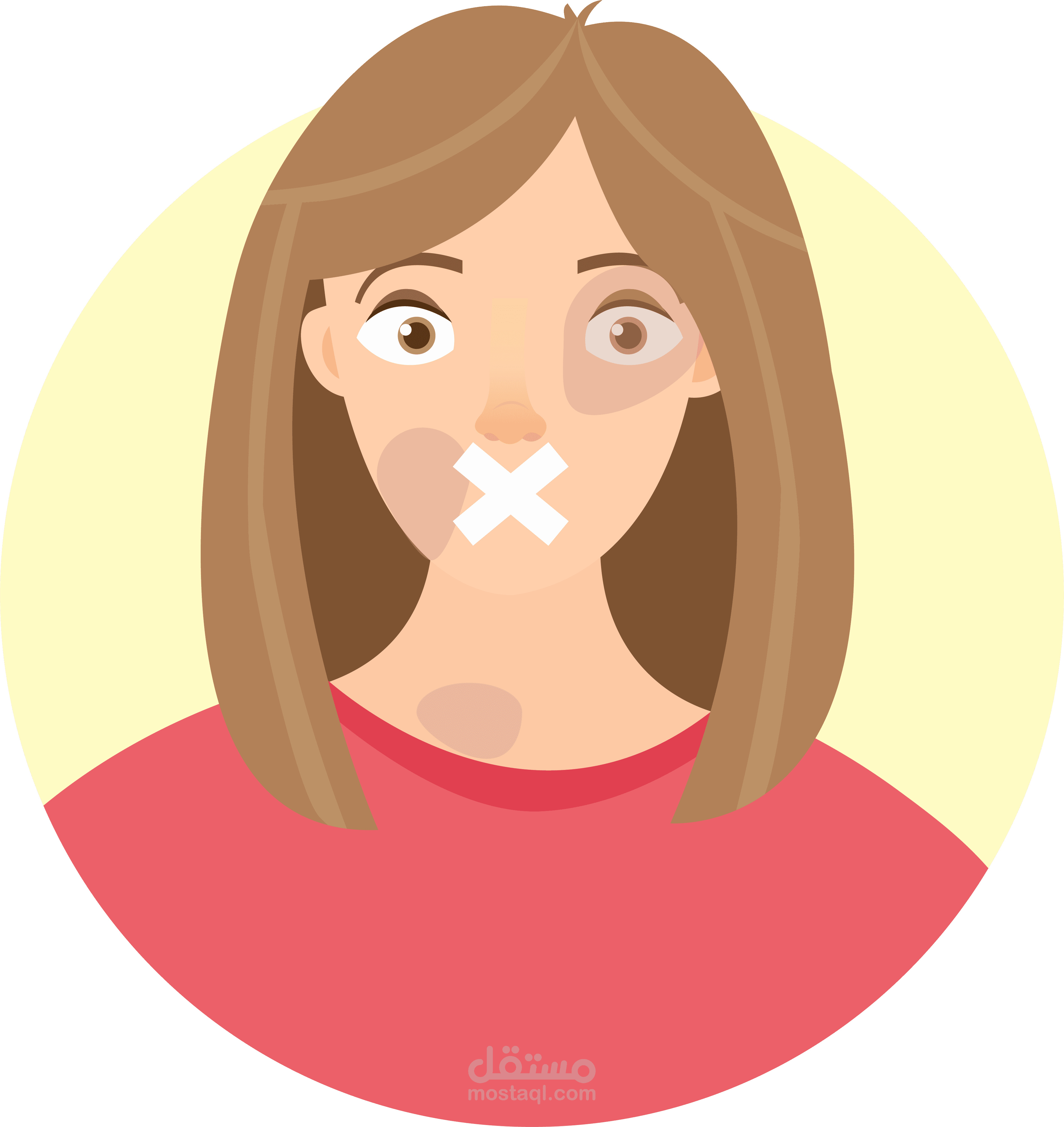 (موشن جرافيك )العنف ضد المرأة | مستقل