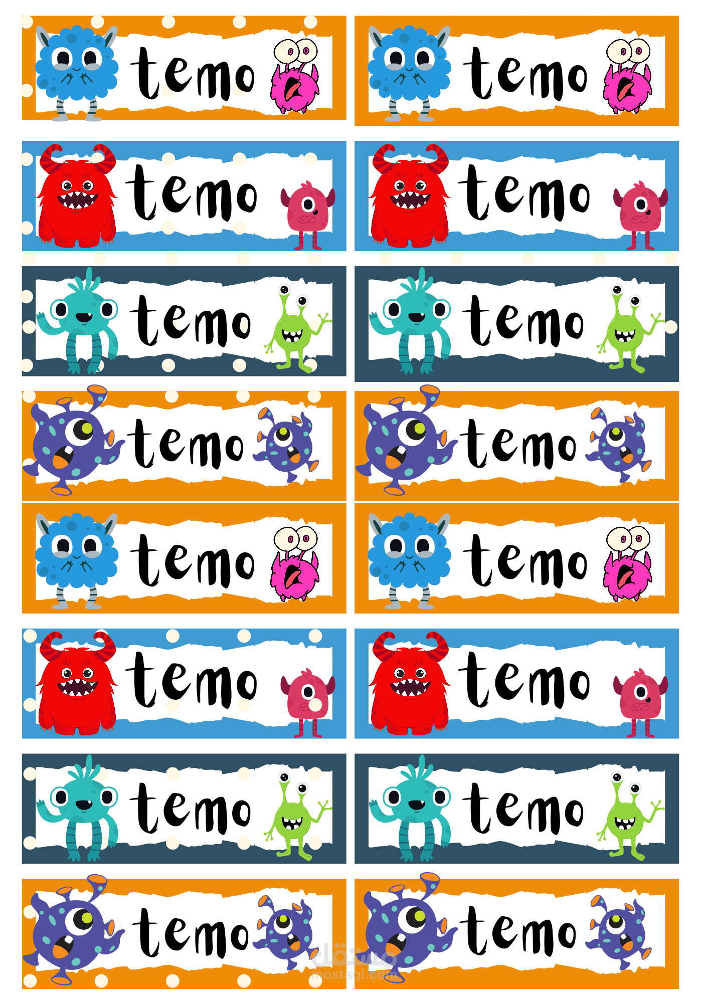 Label stickers