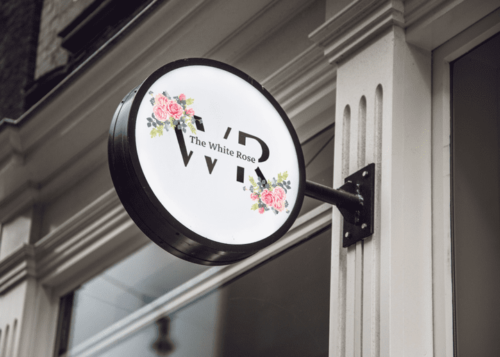 The White Rose Logo (Flaowrs shop)