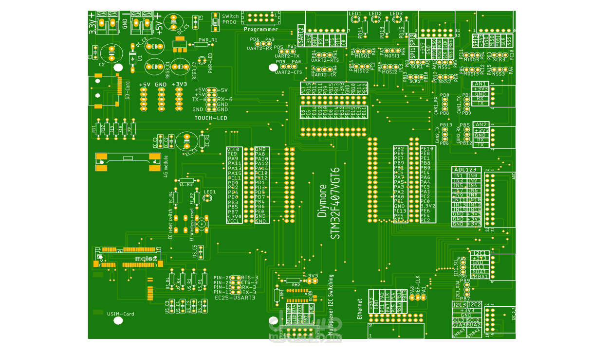 تصميم الدارات المطبوعة Printed Circuit Board PCB
