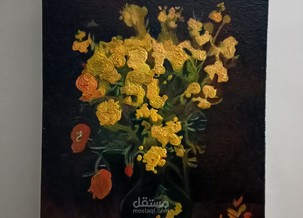 رسم لوحات زيتية