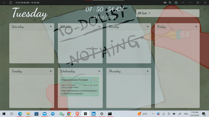 (To Do Tasks)more Advanced project With local Storige