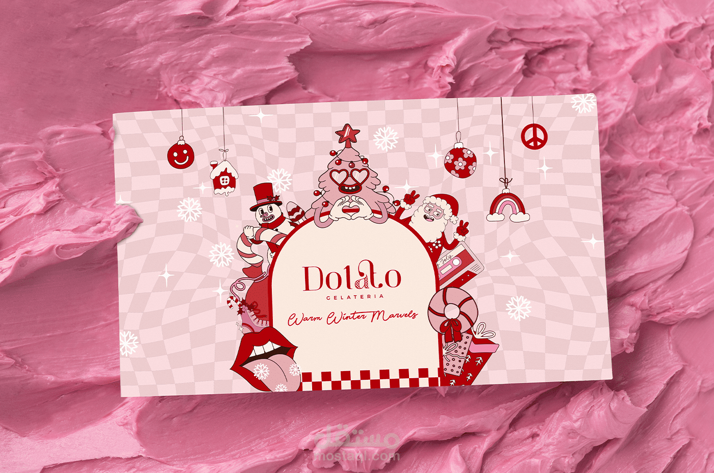 Dolato Gelateria Winter Rebranding
