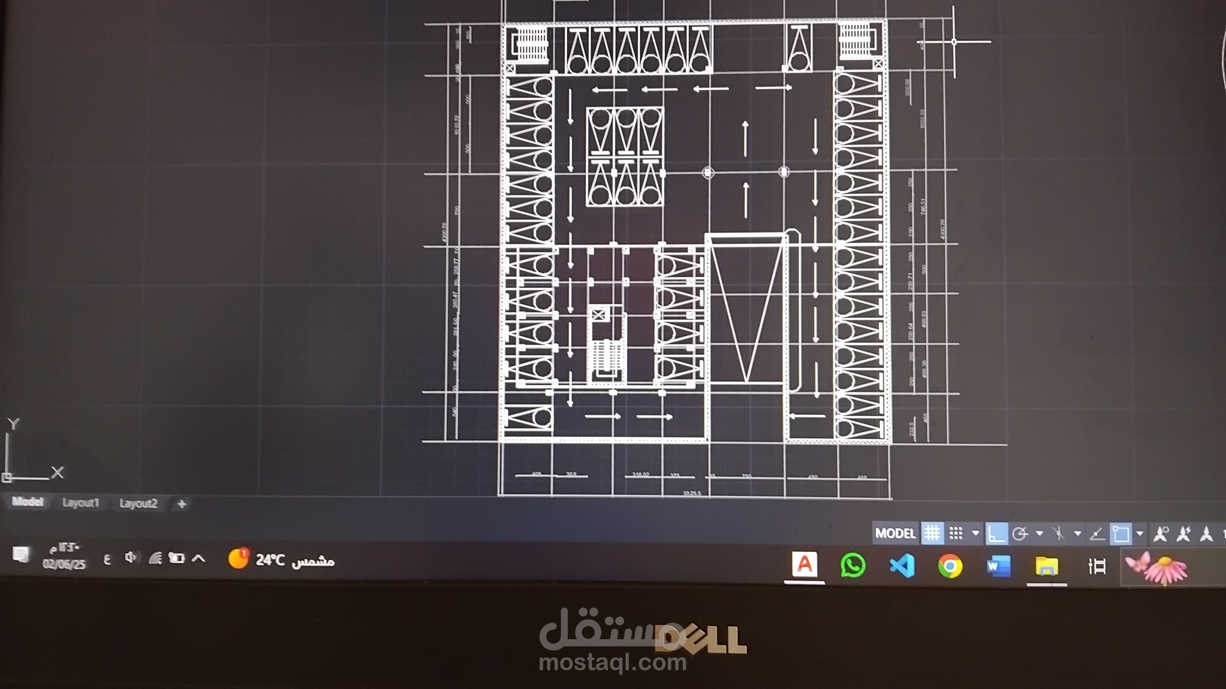 مساقط معمارية- واجهات -مقاطع- ببرنامج الاوتوكاد