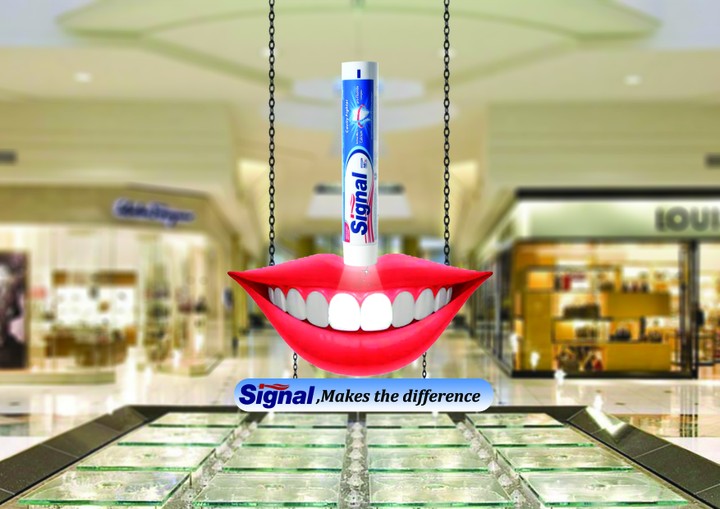 اعلانات 3D لشركة signal