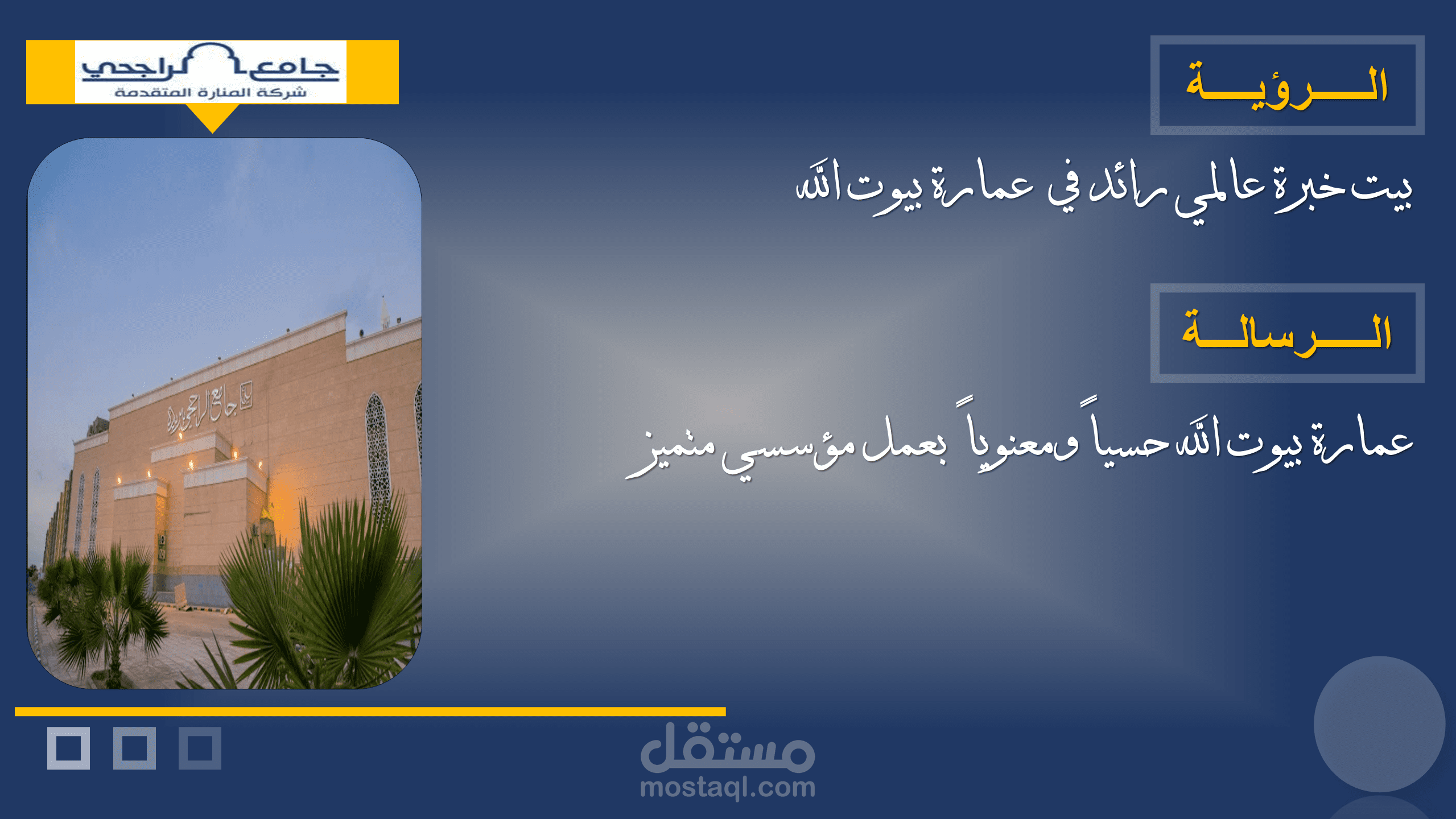 عرض تقديمي  إحترافي لمؤسسة خيرية