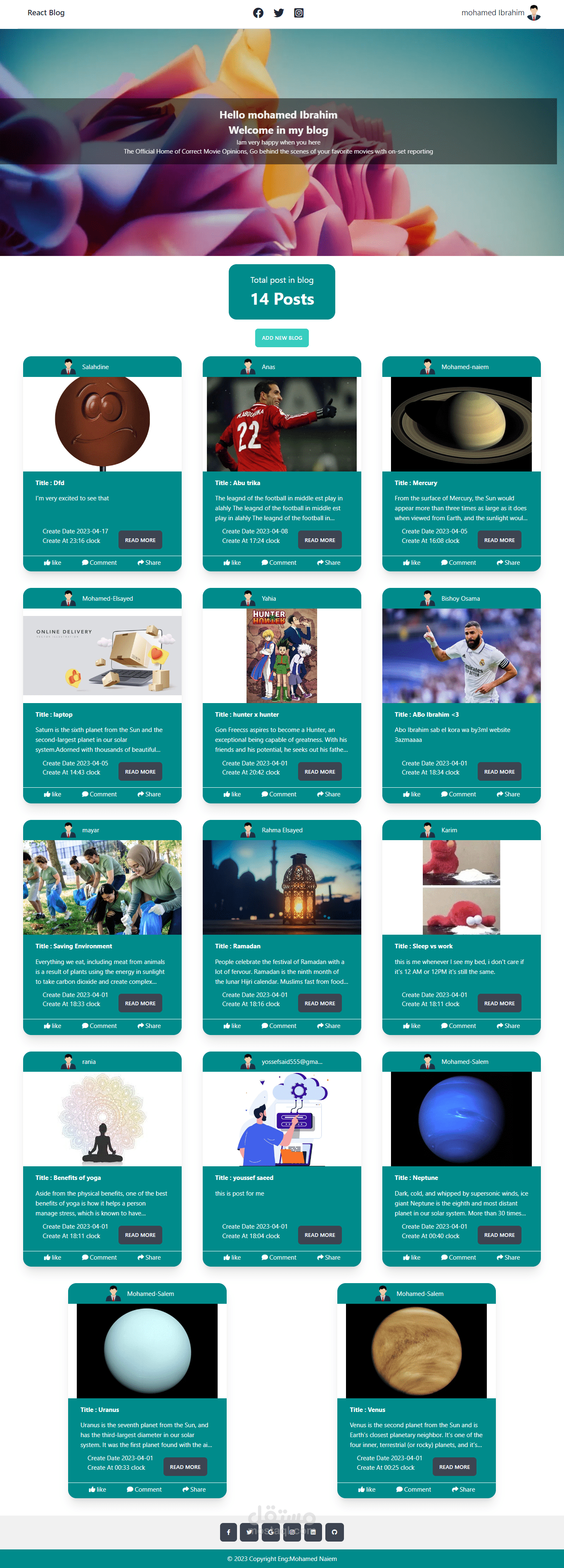 blog-with-react