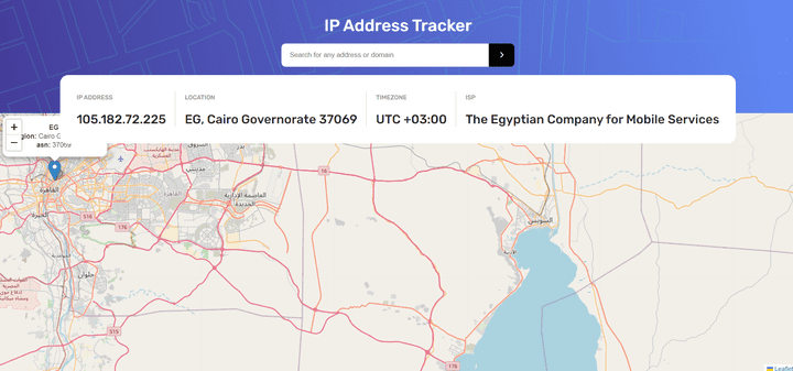 IP-Address-Tracker