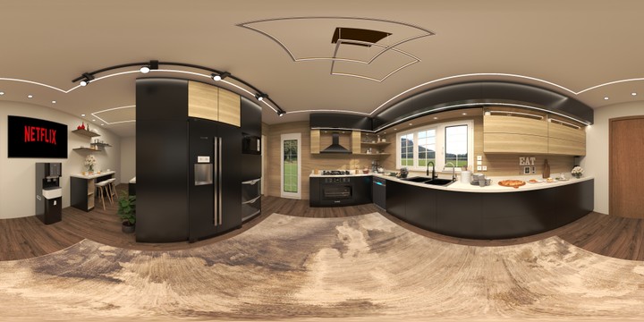 Virtual reality for kitchen interior design