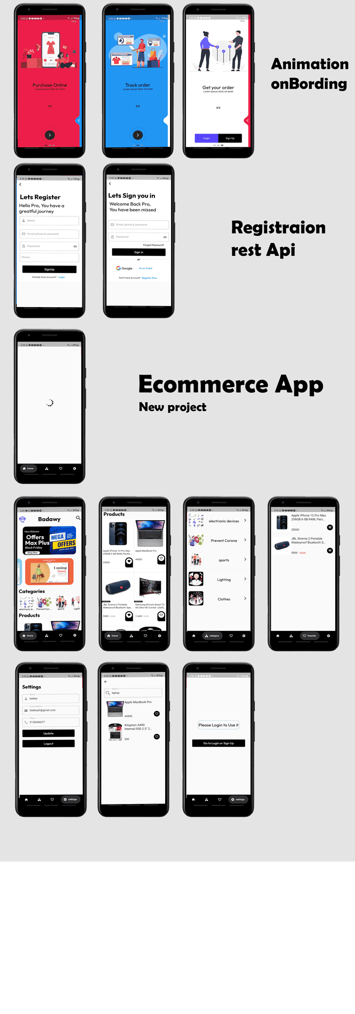 Ecommerce App