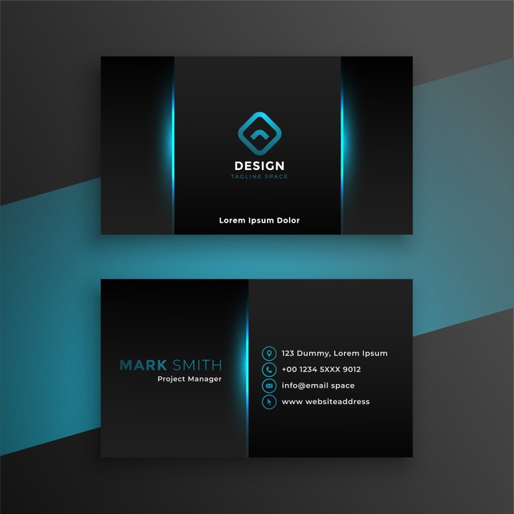 Business Card بطاقة العمل