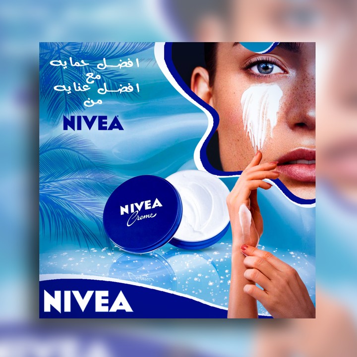 This ad is designed for Nivea cream