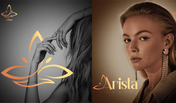 Arista logo design for a jewelry store