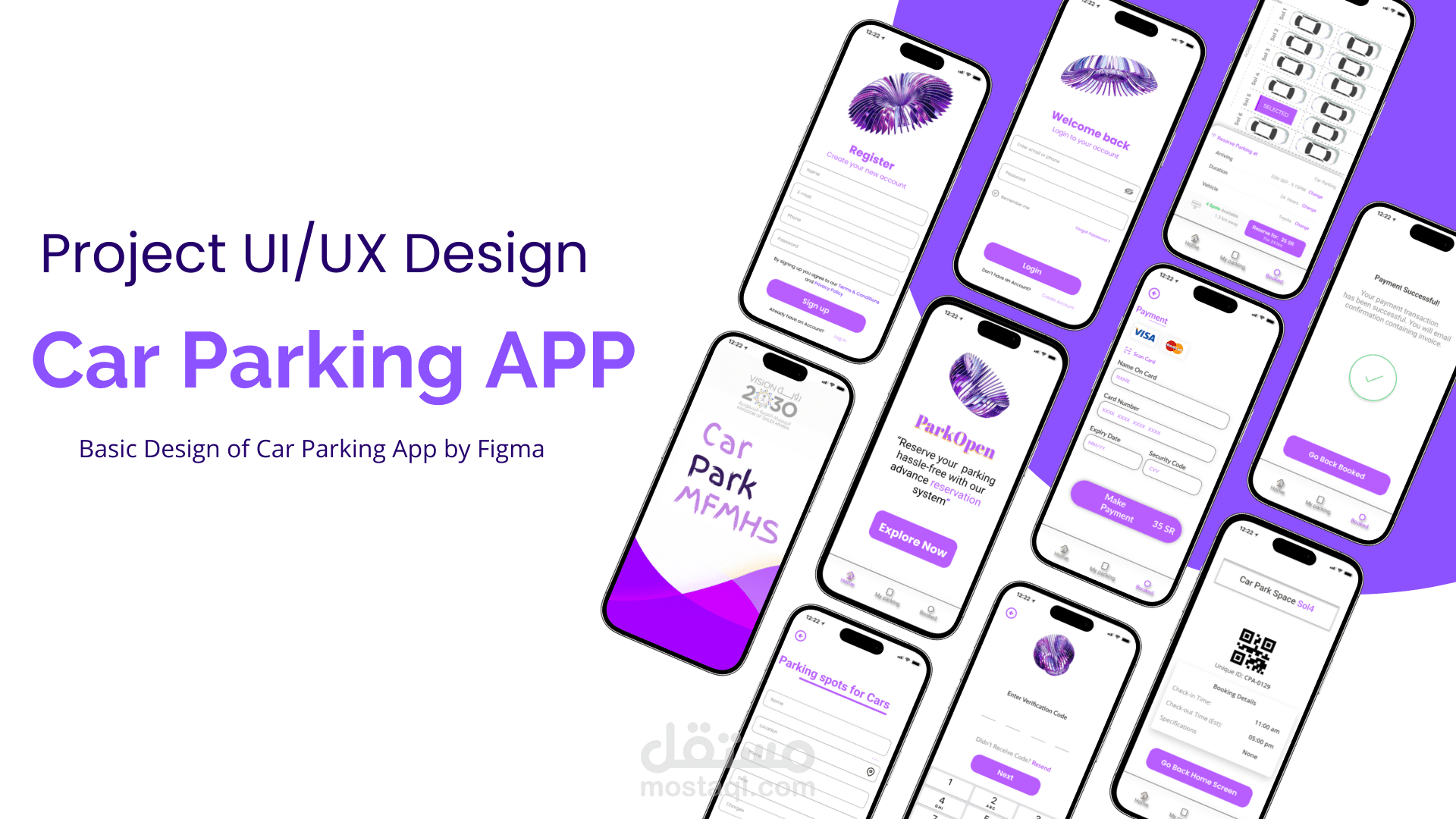 Car Parking App (UI Design)