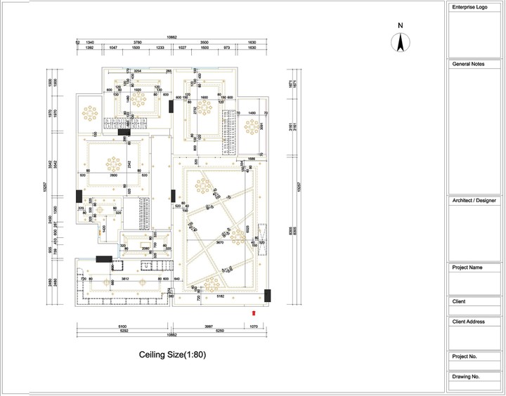 shop drawings  لأعمال تصميم شقة سكنية