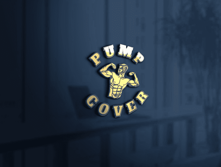 Logo Design pump cover gym