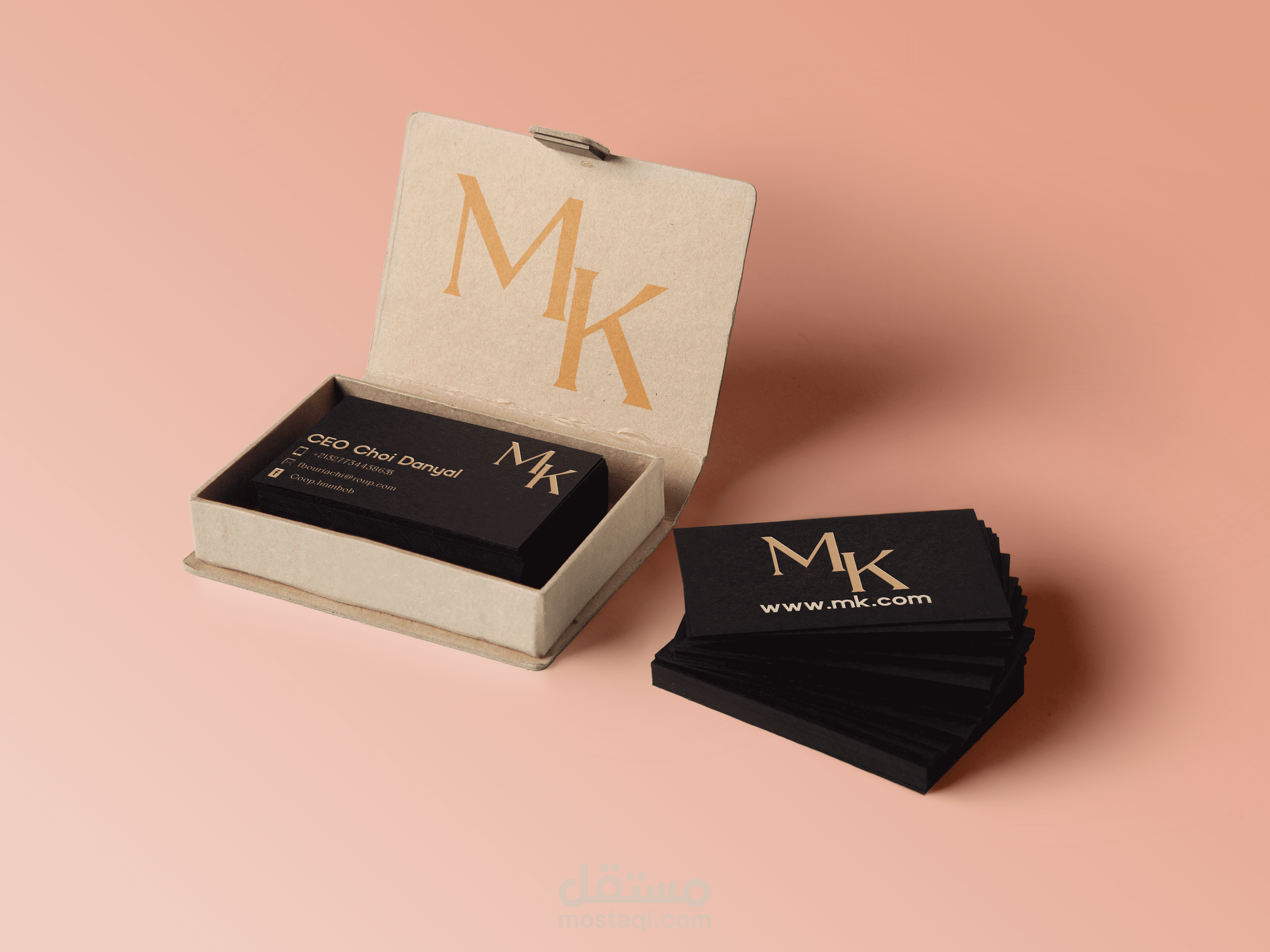 تصميم كرت شخصي visit card