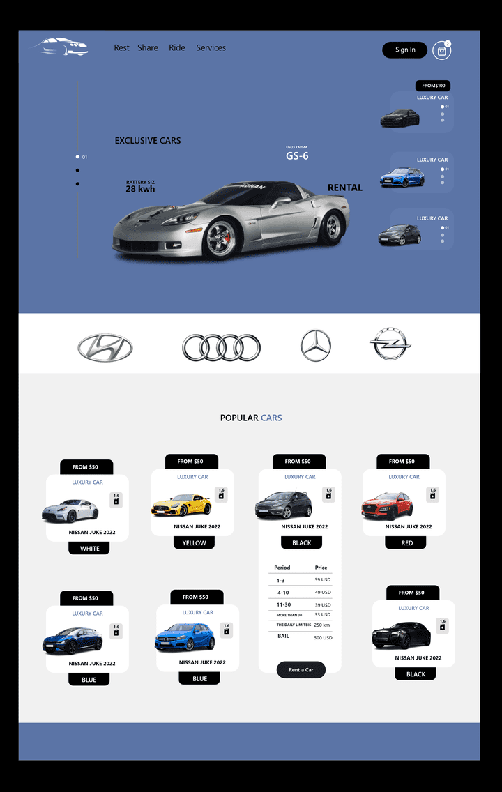 Cars Website  موقع سيارات