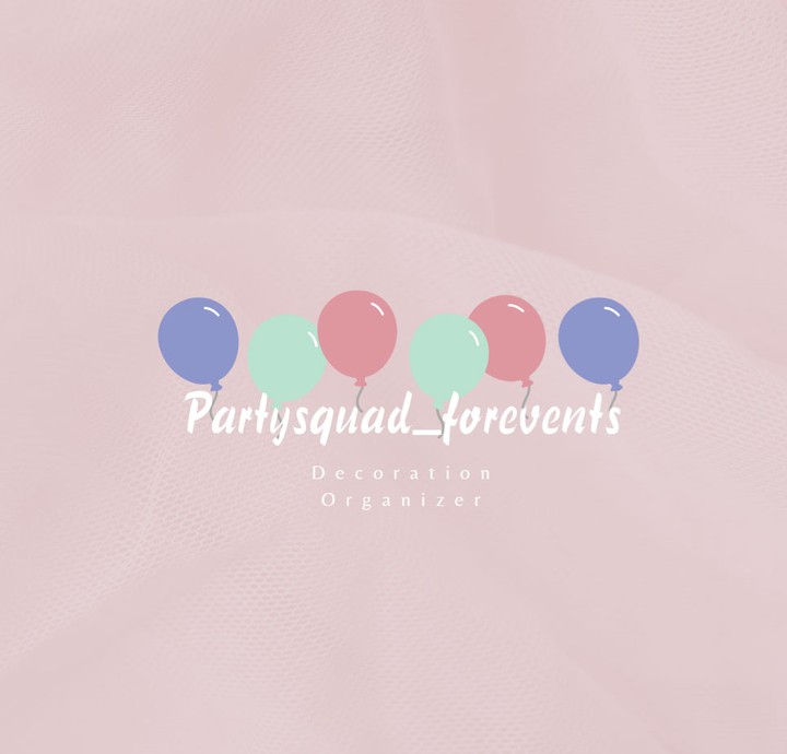 تصميم لوجو لصفحة فيسبوك"Partysquad_forevents"