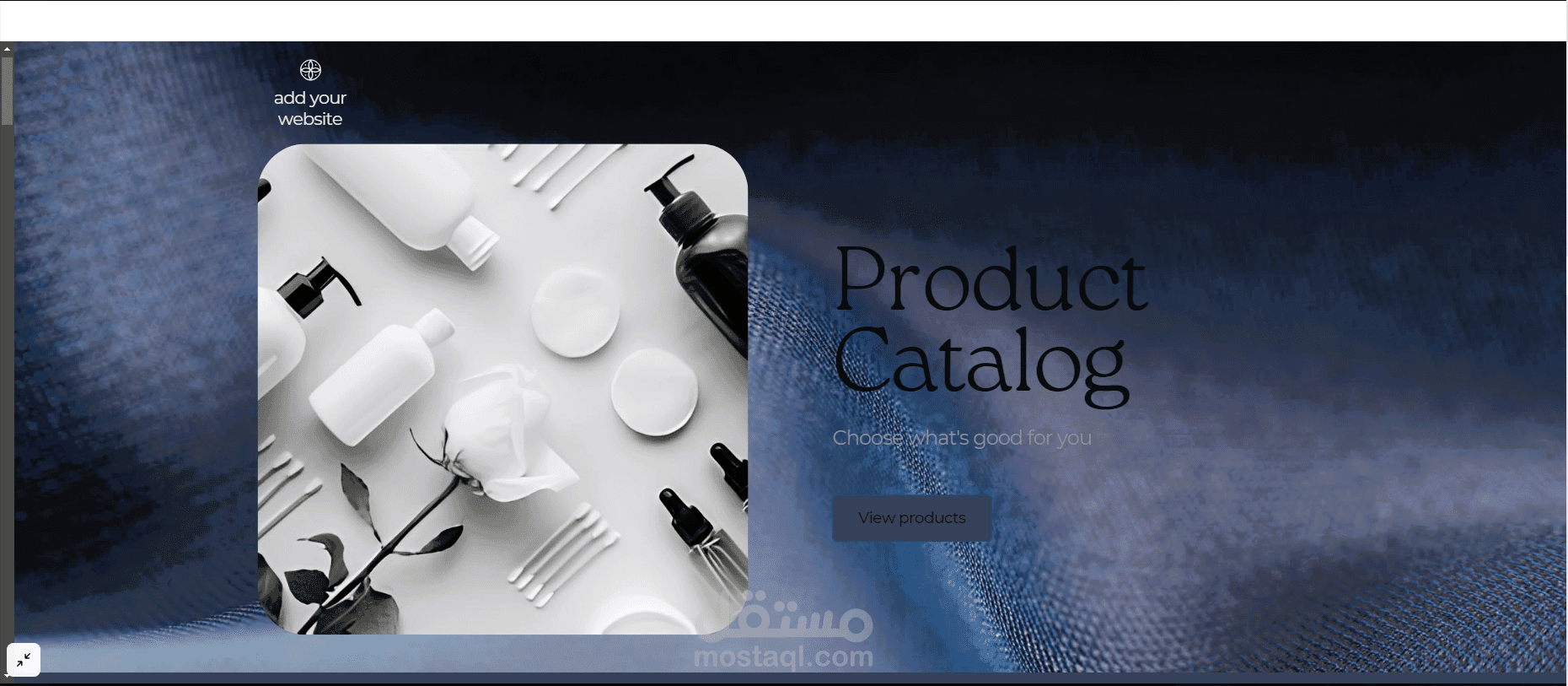 قالب لمتجر product catalog  يدعم كل الشاشات
