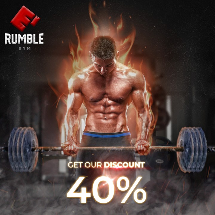 Rumble Gym Social Media posts