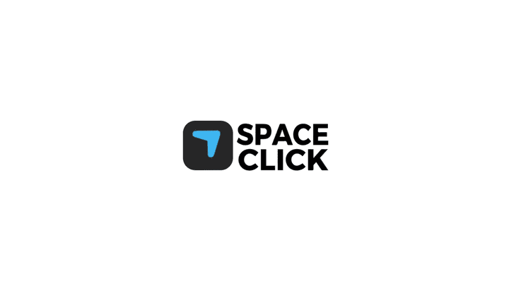 تحريك شعار space click