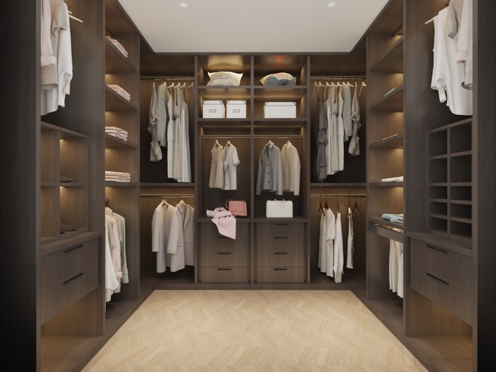 Dressing room design