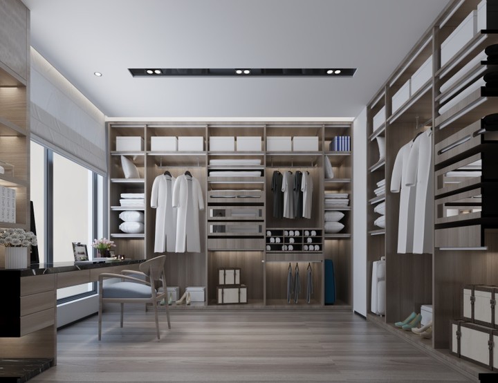 Dressing room design