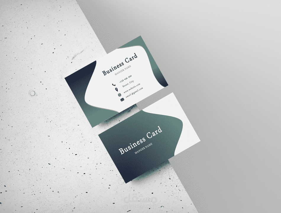 تصميم بطاقة عمل - Business Card