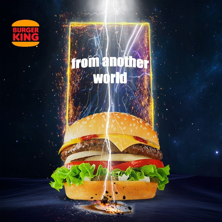 Poster for burger king