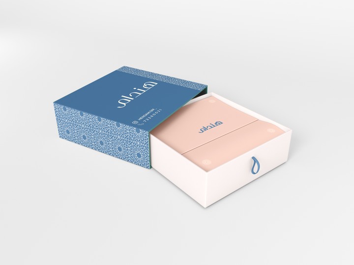 تصميم تغليف (Box) لصالح شركة سعودية مختصة في الملابس