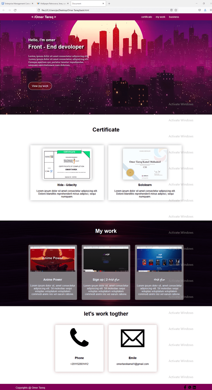 تصميم مواقع ب HTML CSS "Bootstrap" grid css